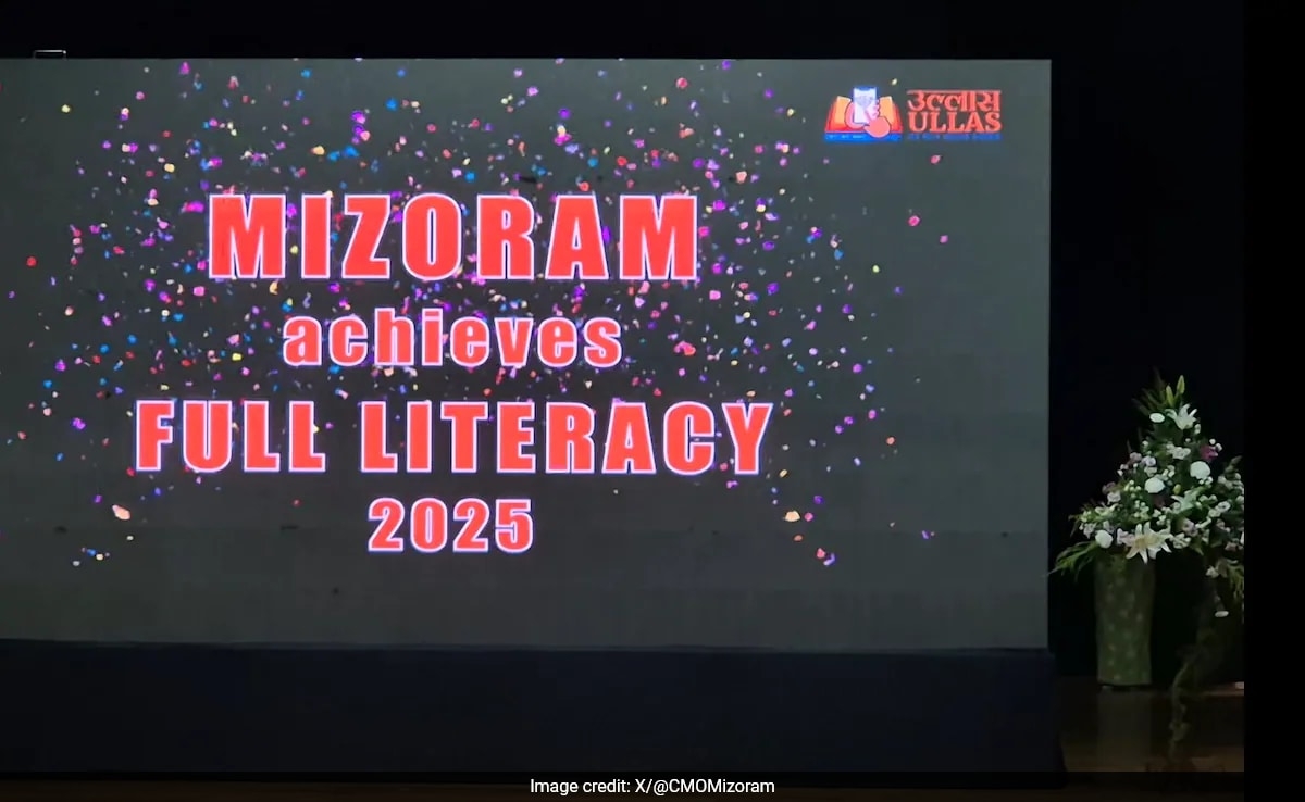 Mizoram India's First Fully Literate State: Here's How The State Achieved this Milestone