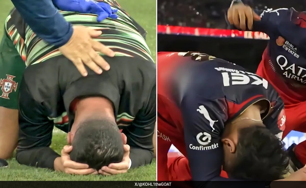Watch: Cristiano Ronaldo Inconsolable On Winning Nations League, Fans Recall Virat Kohli