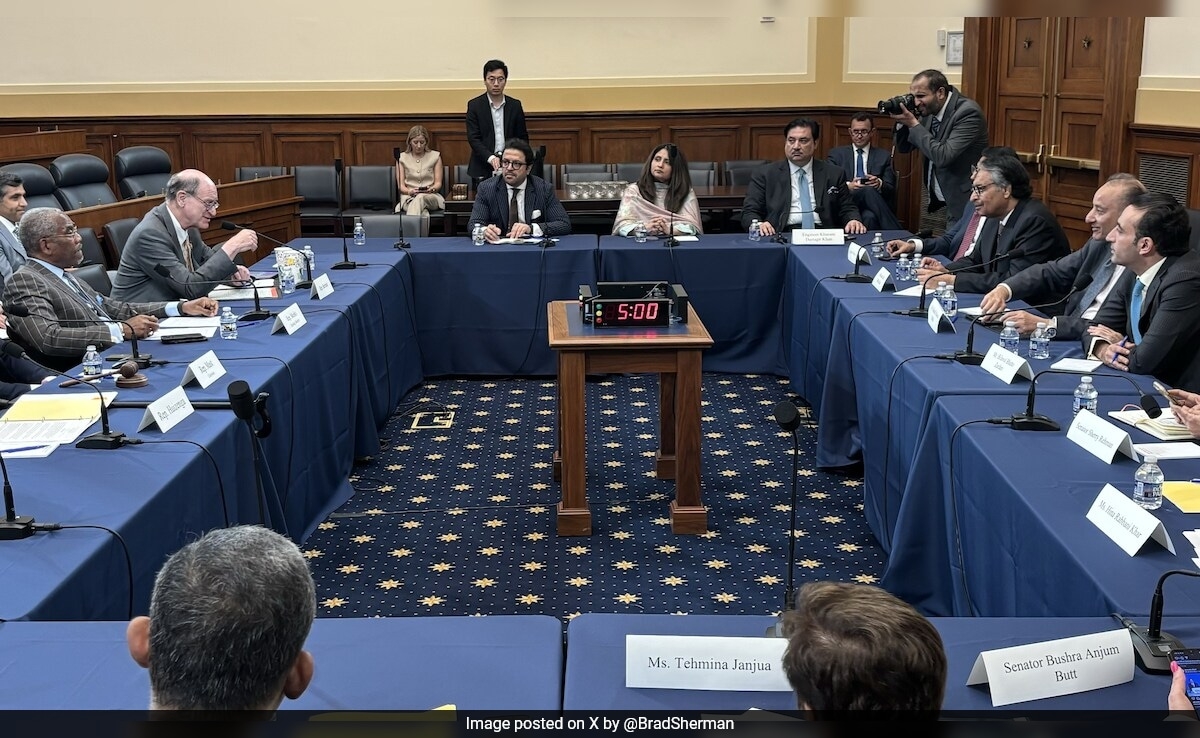 US Lawmaker Tells Pak Delegation To Eliminate "Vile" Terror Group Jaish-e-Mohammad