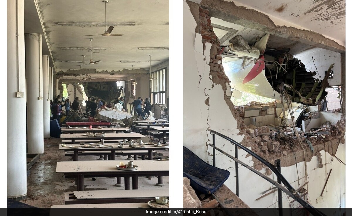 "He Was Supposed To Come Home...": Doctor Loses Cousin After Air India Plane Crashes Into Hostel In Ahmedabad