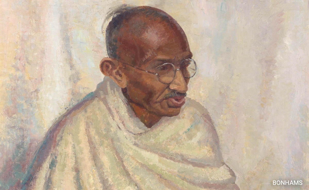 Only Known Portrait Of Mahatma Gandhi Set To Be Auctioned. It Will Cost...