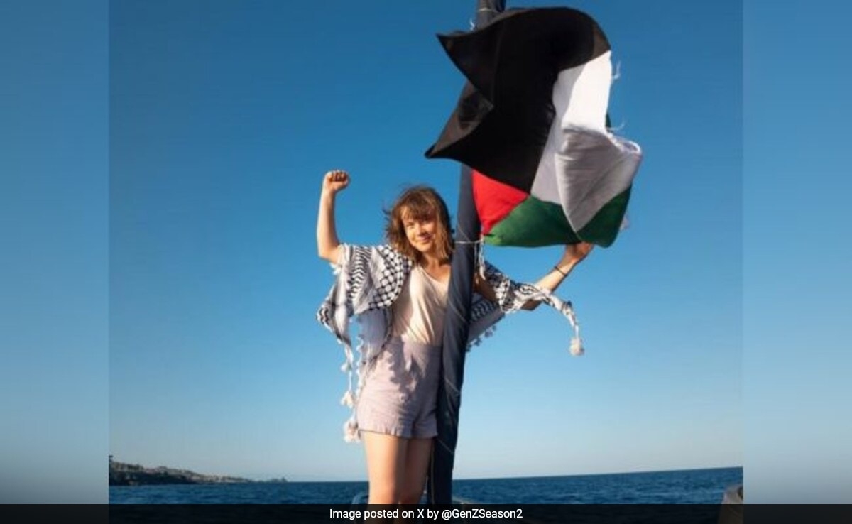 "Can Swim Very Well": Greta Thunberg Hits Back At Trump Ally Over Gaza Trip