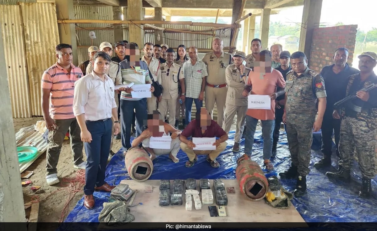 Drugs Worth Rs 45 Crore Seized In Assam; 4 Arrested