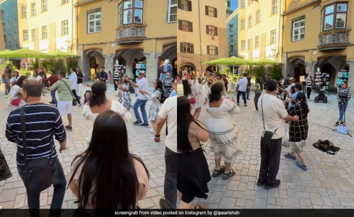 "Tick It Off Bucket List": Garba By Indian Tourists In Austria Goes Viral