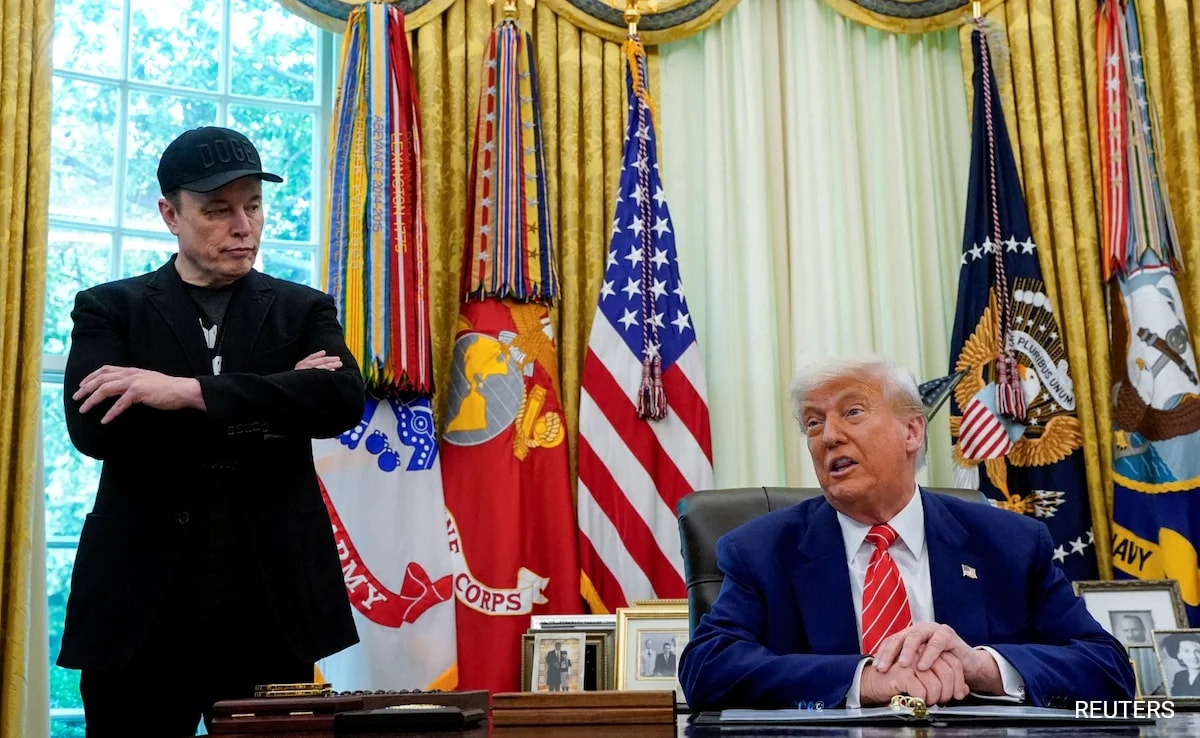"We Will Take A Look": Donald Trump On Elon Musk's Government Contracts Amid Feud