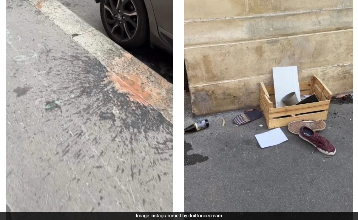 Video Shows Paris Streets Littered With Garbage: "Smells Kinda Funky"