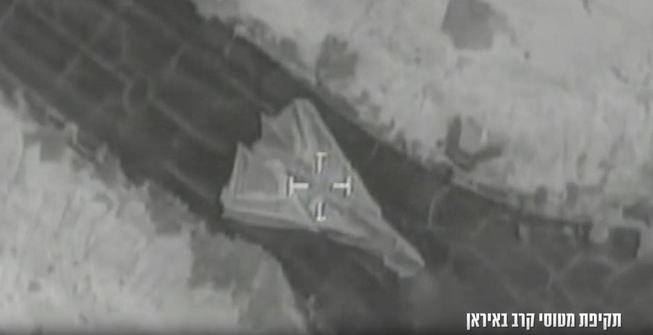 Video: Israel Attacks Iran Airfields, Destroys F-14 Jet, Missile Storage Sites