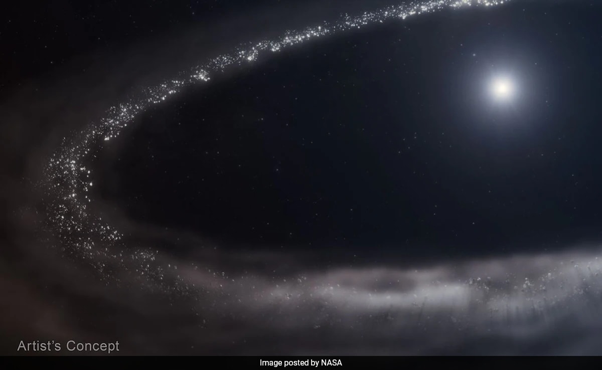 James Webb Telescope Detects Frozen Water In Young Star System For The First Time
