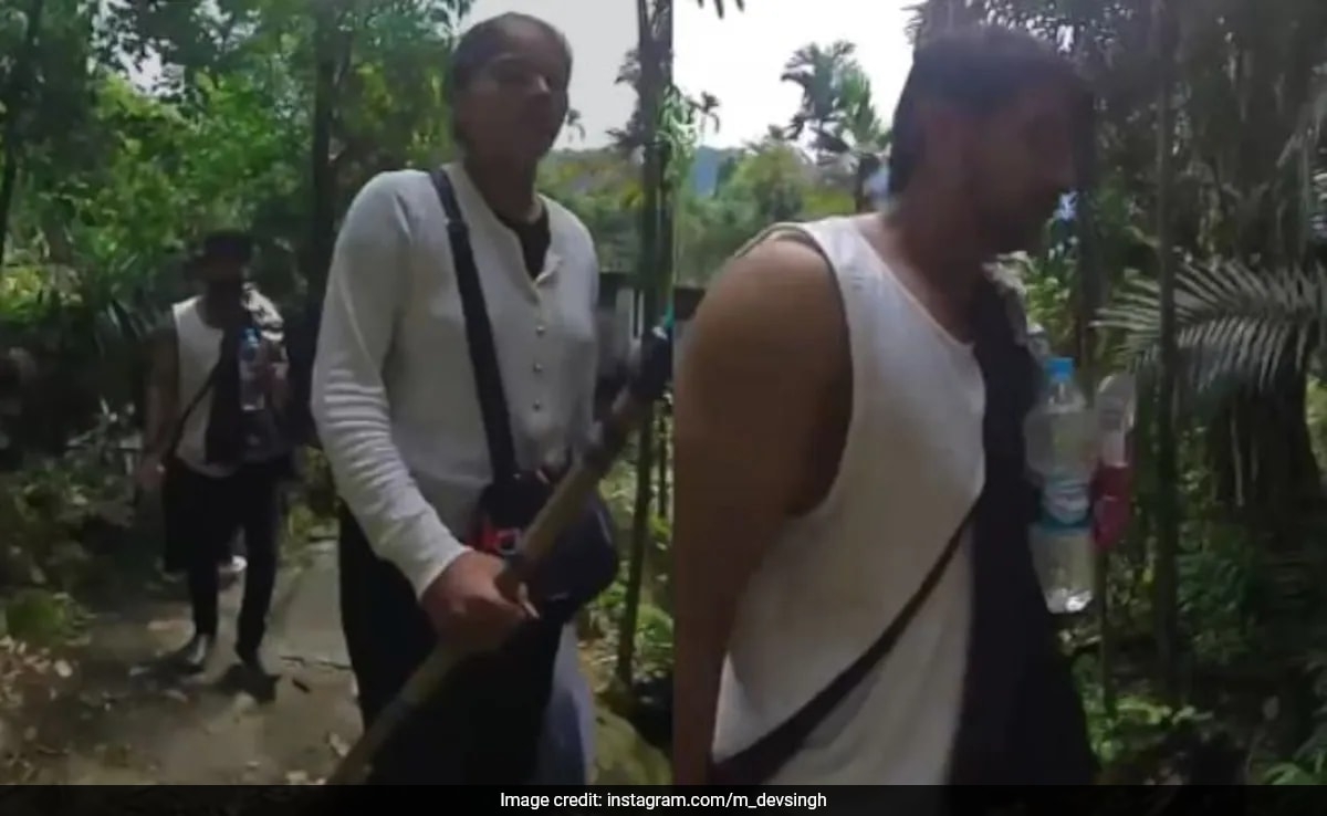 Hours Before Murder, Sonam, Raja Raghuvanshi Seen Trekking In Meghalaya
