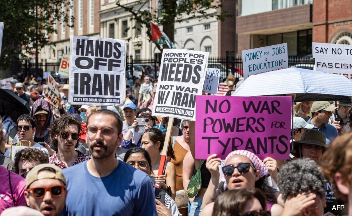 "Hands Off Iran": Global Protests Erupt Over US Strikes On Iran