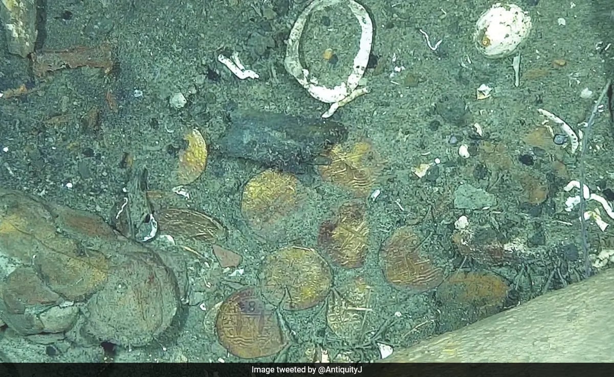 Lost Ship Carrying $16 Billion Treasure Confirmed As "World's Richest Shipwreck", Sparks Ownership Battle