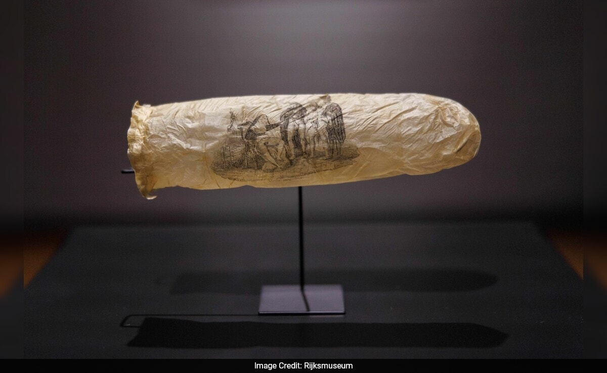 Nearly 200-Year-Old Condom With Erotic Painting Goes On Display At Dutch Museum