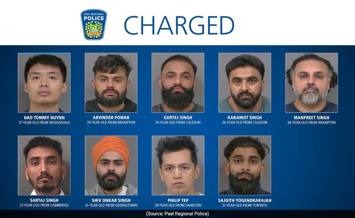 Canada's Project Pelican: 7 Indian-Origin Men Held For Smuggling Cocaine Worth $48 Million