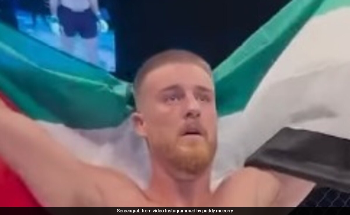 Irish MMA Fighter Shouts "Free Palestine" After Defeating Israeli Opponent In Viral Video