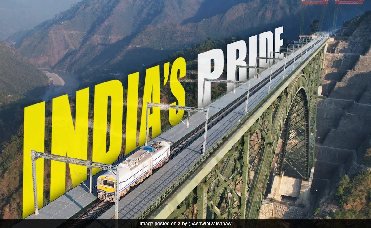 Railway Minister Shares 8 Features Of Katra Srinagar Rail Link