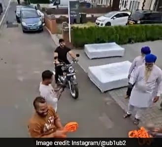 Video: Indian Family Spends Over Rs 4 Lakh To Ship Royal Enfield, Furniture From Punjab To UK