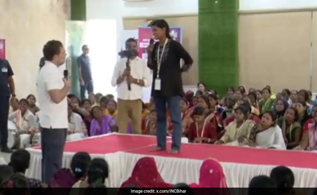Rahul Gandhi's Interaction With Bihar Woman Goes Viral. The Topic: Marriage