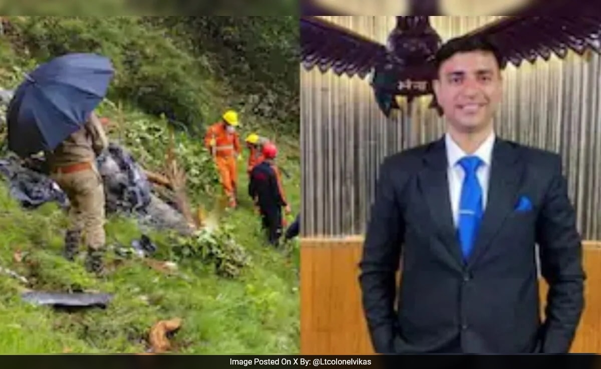 Pilot Killed In Uttarakhand Chopper Crash Served In Army For Over 15 Years