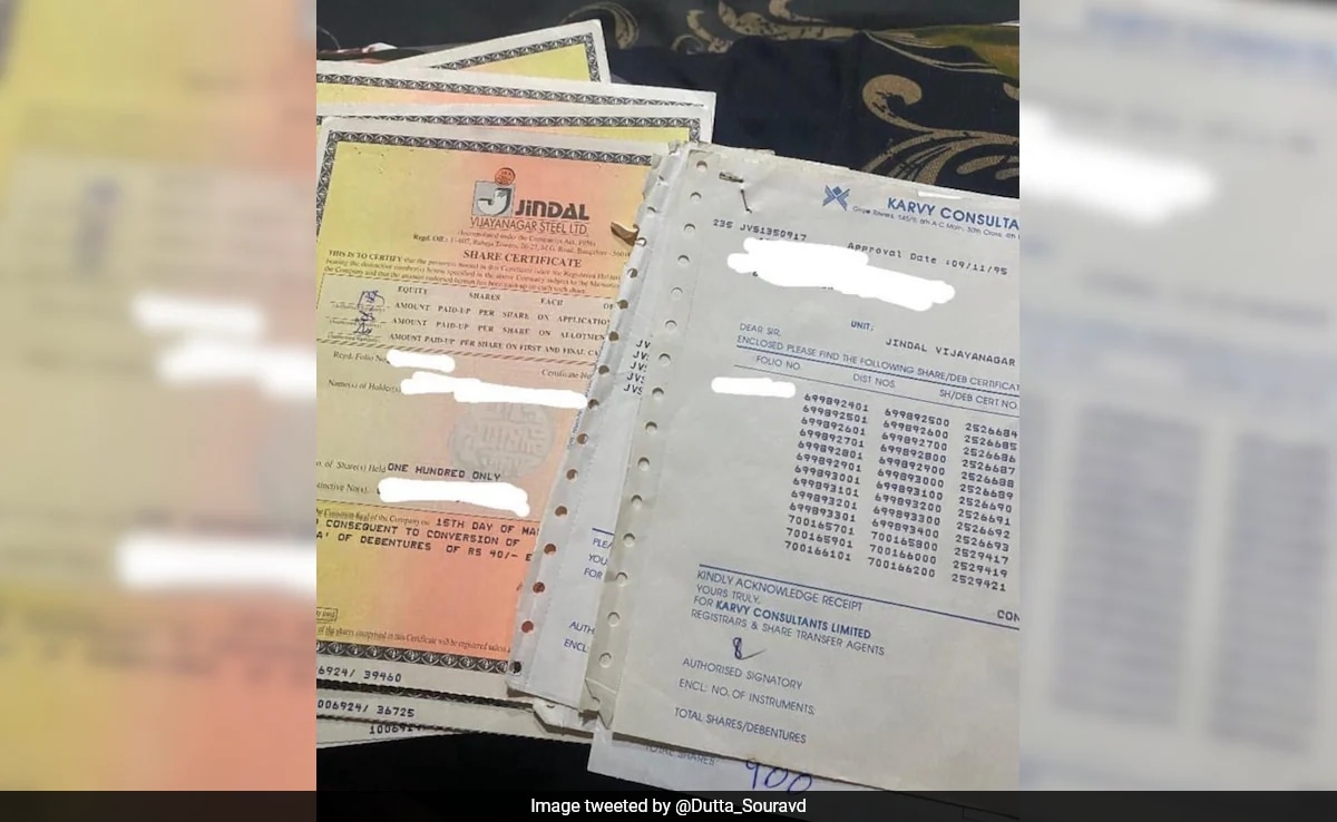 Man Uncovers Father's 1990s JSW Shares Worth Rs 1 Lakh, It's Now Valued At...