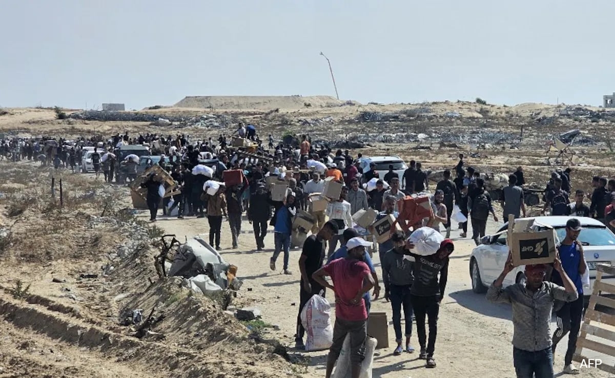 NDTV Exclusive: Who Feeds Gaza? Inside The US-Israel Aid Distribution Model