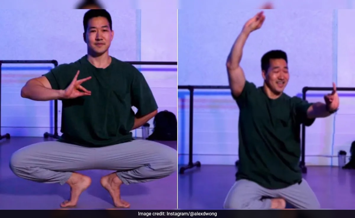 Watch: US Man's Classical Dance On Famous Bollywood Song Mesmerises Internet