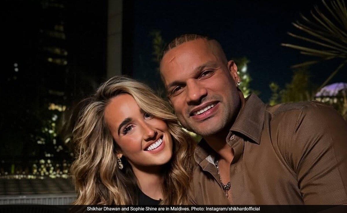 Shikhar Dhawan Rings In Girlfriend Sophie Shine's Birthday In The Maldives