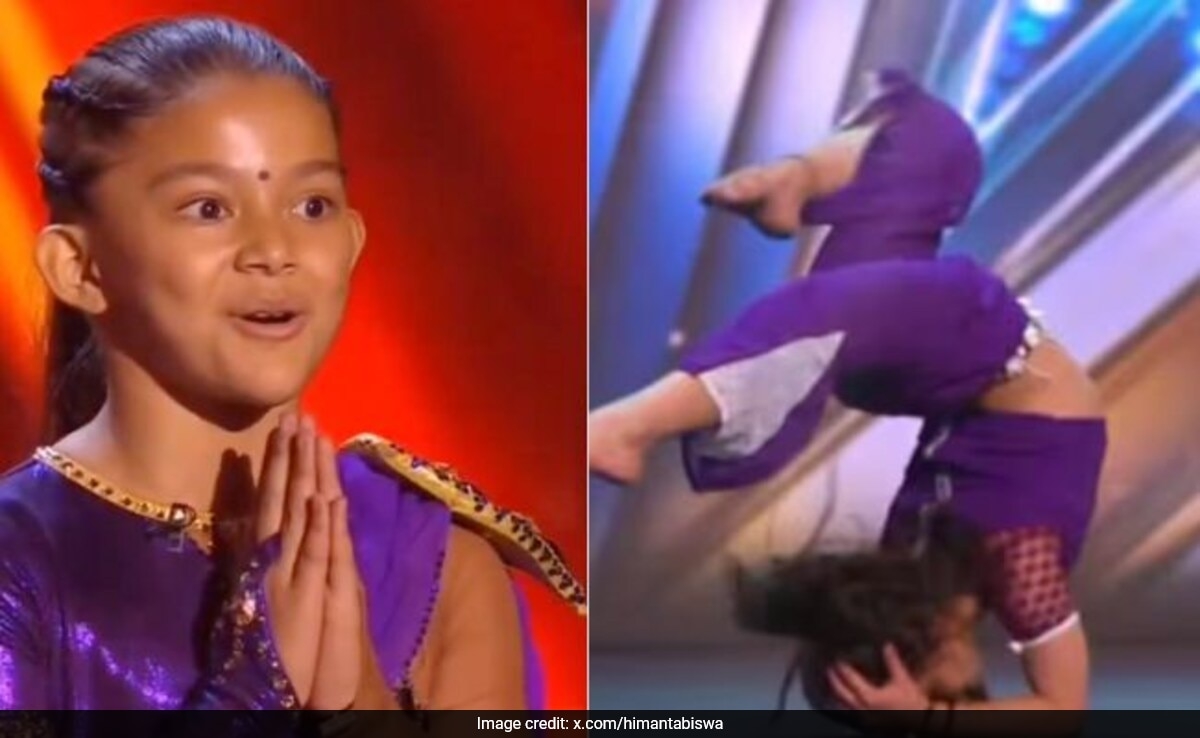 "Proud": Himanta Sarma As Assam Girl Gets 3rd Position In Britain's Got Talent