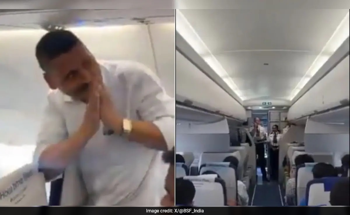 IndiGo Passengers Applaud BSF Soldier For Bravery During Operation Sindoor: 'Very Special Traveller'