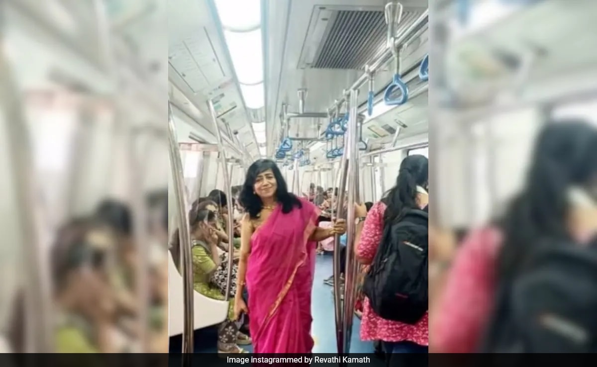 Zerodha Co-Founders' Mother Enjoys Bengaluru Metro Ride: "So Much Convenient"