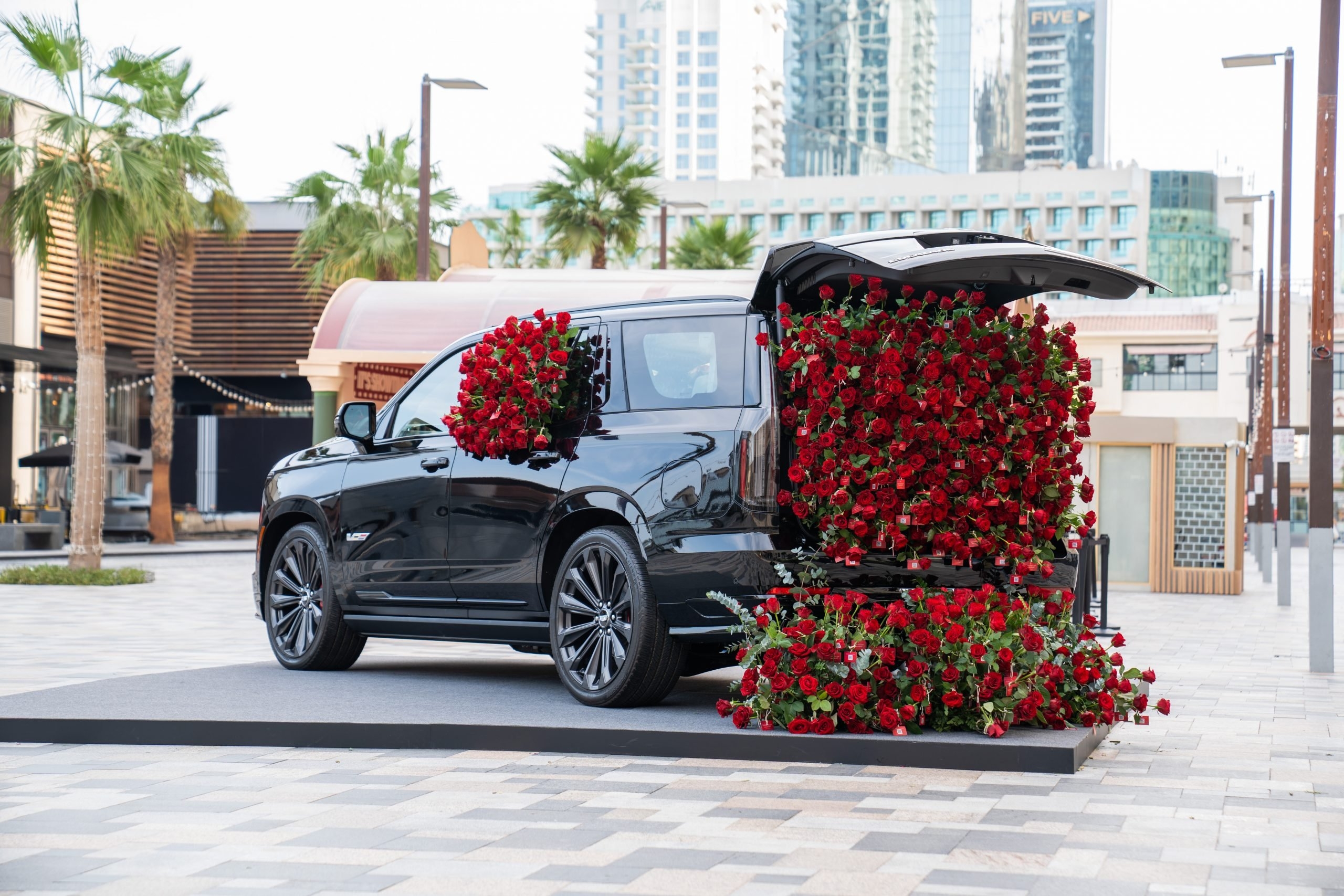 Cadillac Escalade-V takes the experiential route for V-Day