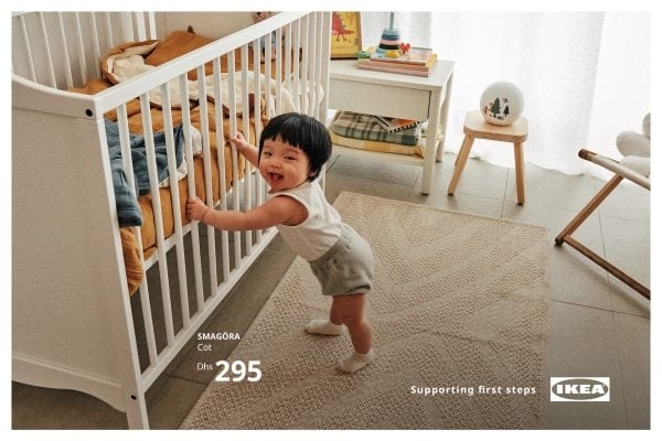 IKEA marks milestones with ‘Supporting First Steps' campaign