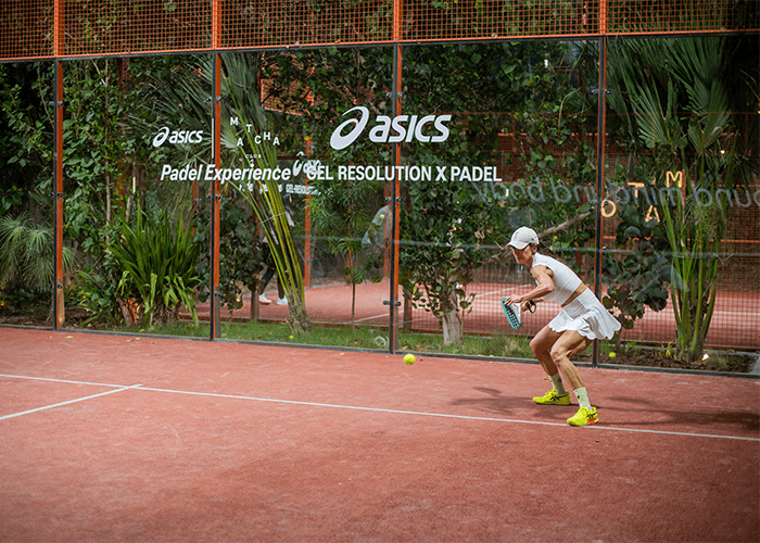 ASICS GEL-RESOLUTION powers the perfect padel match
