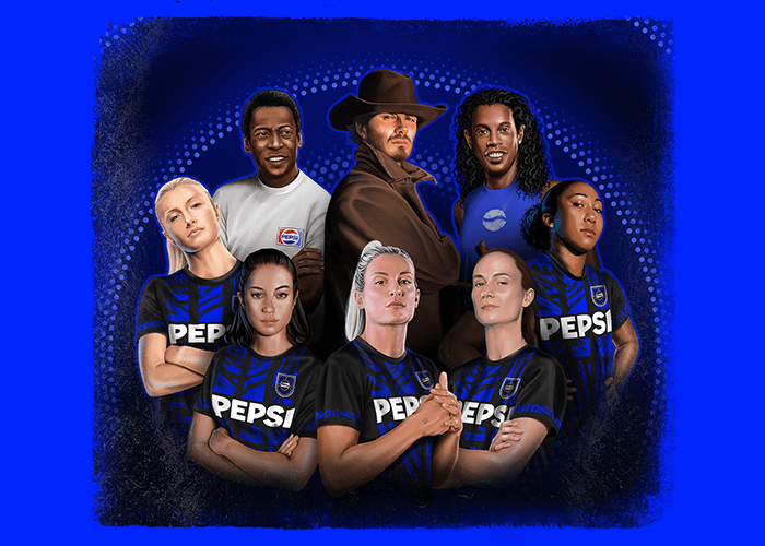 Pepsi unites David Beckham, Alexia Putella, Ronaldinho, Lauren James in new campaign