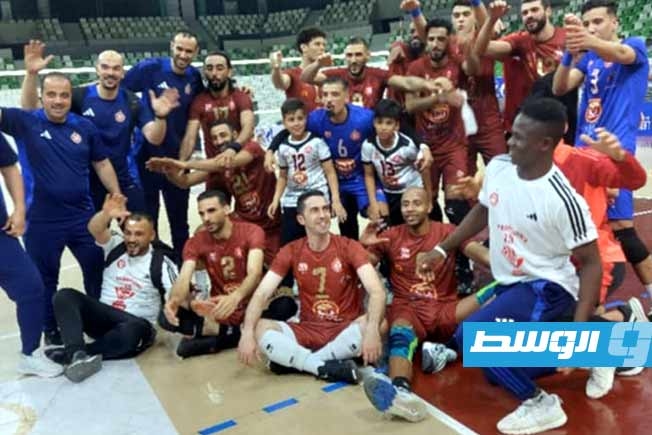 (صور).. السويحلي بطلًا للدوري الليبي للكرة الطائرة للمرة الثالثة عشرة في تاريخه