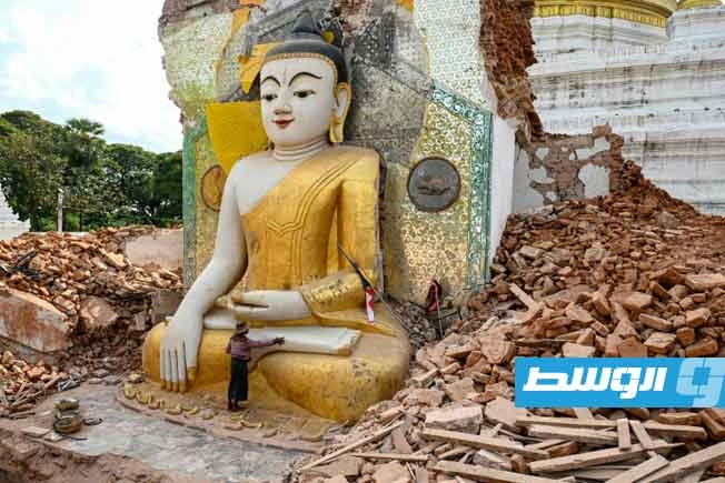 زلزال بورما يُدمّر تراثًا دينيًا عريقًا ويترك القلوب محطّمة