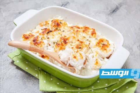 طاجن مشروم بالكريمة