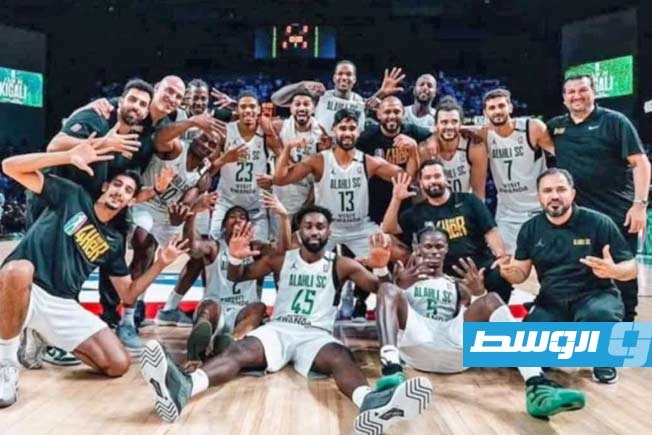 سلة الأهلي طرابلس تواجه الاتحاد السكندري في افتتاح نهائيات «BAL 2025»