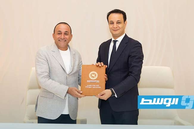 بلقاسم حفتر يوقع عقود تنفيذ مشاريع جديدة بالمنطقة الشرقية مع «مجموعة العرجاني» المصرية