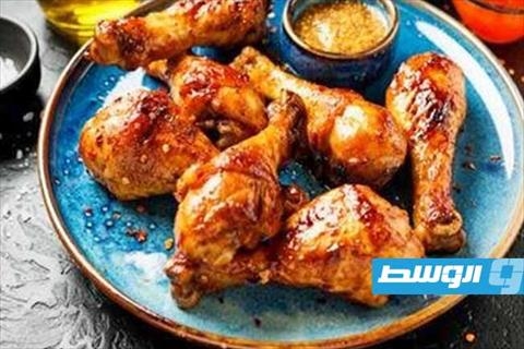 دجاج بالحليب الزبادي في الفرن