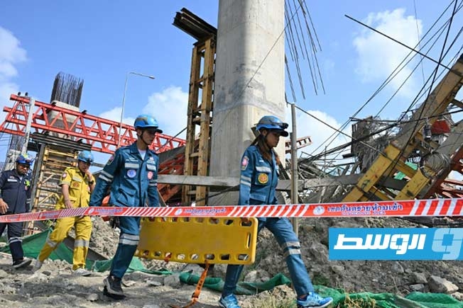 أربعة قتلى على الأقل في انهيار رافعة في تايلاند