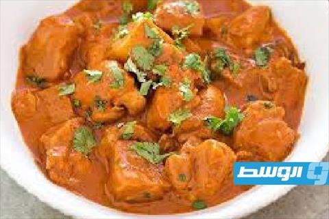 دجاج بالكاري على الطريقة الهندية
