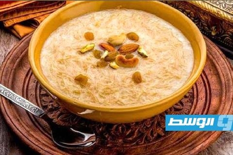 شعرية بالحليب والسكر