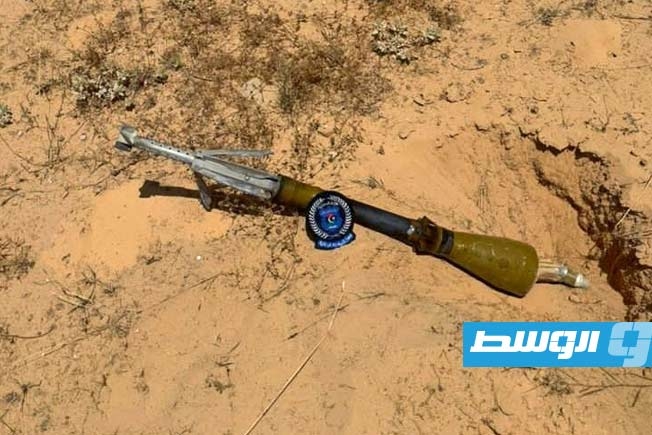 العثور على قذيفة «آر بي جي» غير منفجرة في الزاوية