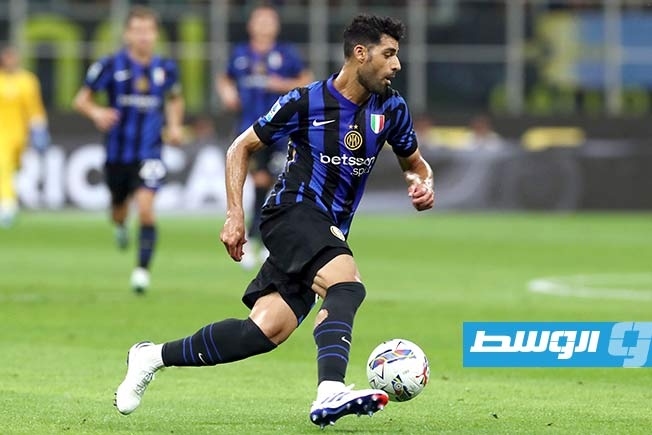 إنتر يخسر مهاجمه الإيراني مهدي طارمي في «ديربي» الكأس أمام ميلان
