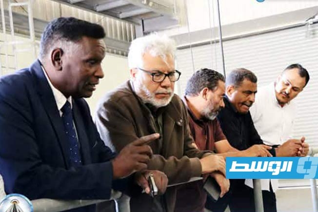 لجنة فنية تتفقد مواقع تابعة لجهاز النهر الصناعي في سرت لتقييم حاجتها للتطوير