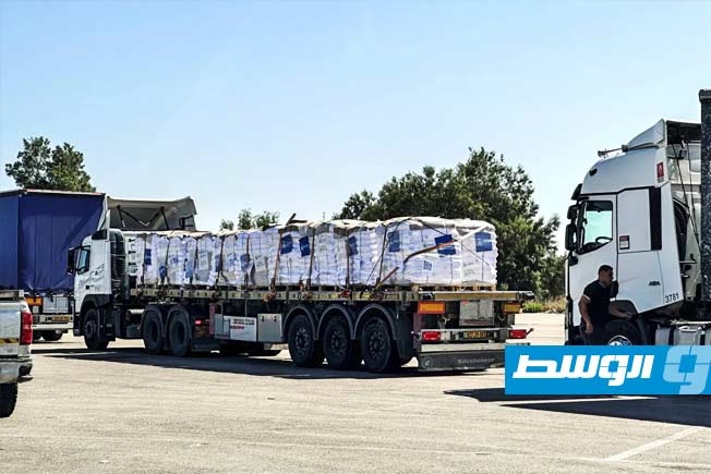 حكومة غزة: 73 شاحنة فقط دخلت القطاع الجمعة تعرض أغلبها للنهب بسبب الاحتلال