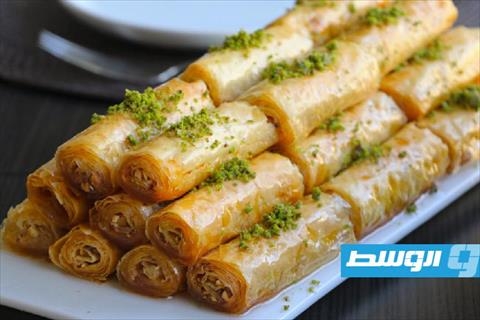 حلوى أصابع الجوز التركية