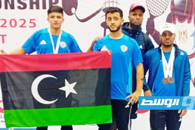 ليبيا تتوج بـ16 ميدالية برونزية في بطولتي العرب وأفريقيا لكرة السرعة