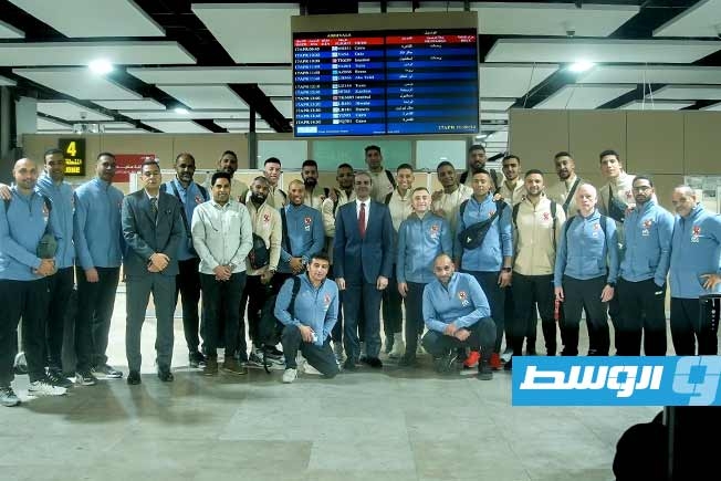 الفرق المشاركة بالبطولة الأفريقية للكرة الطائرة تتوافد على مصراتة