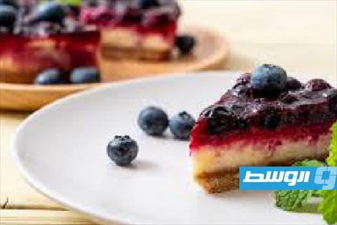 تشيز كيك توت بالكريمة